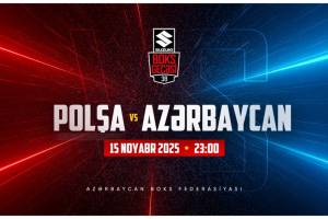 Kişi boksçulardan ibarət Azərbaycan millisi Polşa ilə yoldaşlıq görüşü keçirəcək Xəbər şəkili