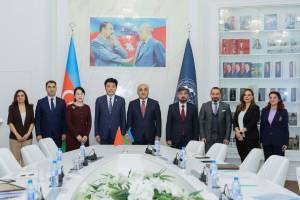 UNEC və Pekin Xarici Dillər Universiteti əməkdaşlığa başlayır (FOTO) Xəbər şəkili