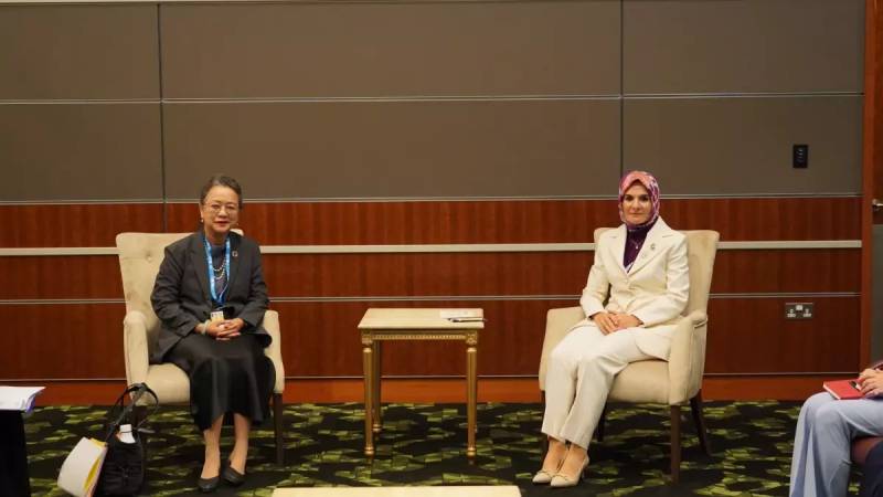 Nazir Mahinur Özdemir Göktaş Dohada BMT rəsmisi ilə görüşdü: Əhatəli inkişaf sahələri müzakirə edildi