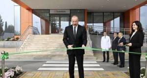 İlham Əliyev açılışda iştirak etdi 