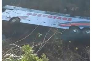 Ermənistanda avtobus aşıb, 18 nəfər xəsarət alıb Xəbər şəkili