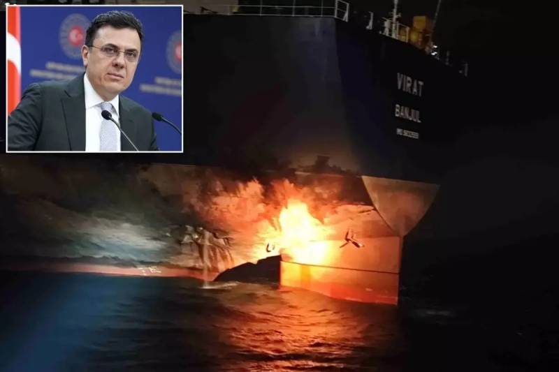 Türkiyə Qara Dənizdəki Ticarət Tankerlərinə Hücumları Pisləyir: Müstəsna İqtisadi Zonadakı Hadisələr Ciddi Risk Yaradır