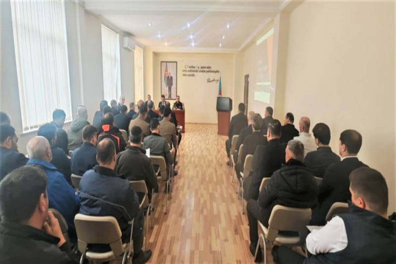 FHN Xaçmaz şəhərində seminar-müşavirə keçirib