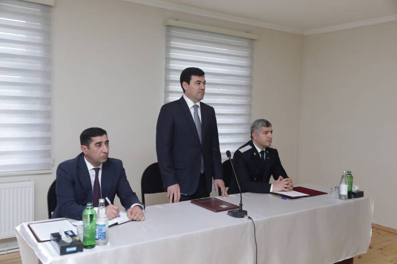 Xaçmazın Aslanoba kəndində səyyar qəbul keçirilib (FOTO)