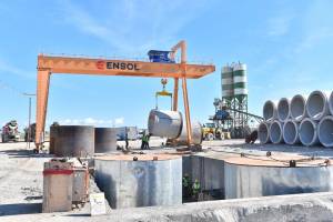 Zığ-Hövsan kanalizasiya kollektoru tikilir Xəbər şəkili