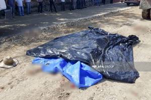 Şəmkirdə yancaqdoldurma məntəqəsində yanğın olub