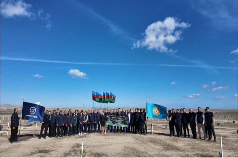 FHN Zəfər Gününə həsr olunmuş ağacəkmə aksiyası keçirib