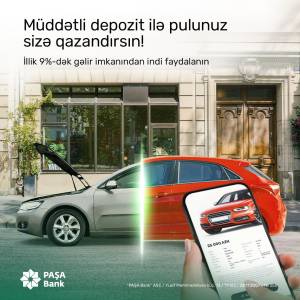 "PAŞA Bank" illik 9%-dək gəlir gətirən yeni rəqəmsal depozitlərini təqdim edir Xəbər şəkili