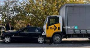 Füzulidə 3 avtomobil toqquşdu - FOTO Xəbər şəkili