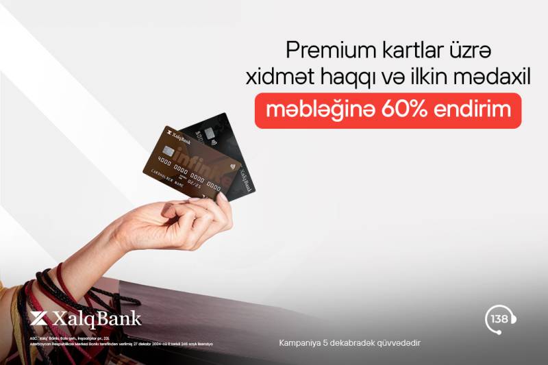 Səyahət imtiyazlı kartlar üzrə xüsusi təklif