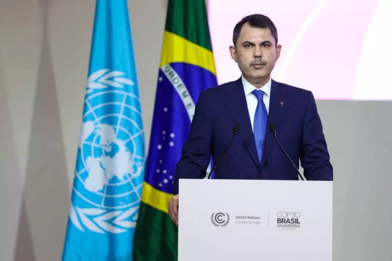 Türkiyənin İqlim Hədəfləri: Nazir Kurum COP30-da 2035-ci il üçün Emissiya Planını Açıqladı