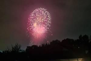 Xankəndidə Zəfər atəşfəşanlığı olub