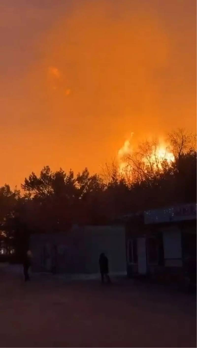 Rusiyanın Omsk Vilayətində Qaz Boru Kəmərində Partlayış və Yanğın Hadisəsi