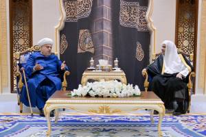 Allahşükür Paşazadə İslam Aləmi Liqasının Baş katibini Azərbaycana dəvət edib Xəbər şəkili