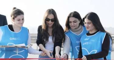Leyla Əliyeva açılışda iştirak etdi