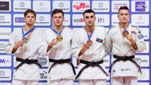 Azərbaycan millisi U-23 Avropa çempionatını birinci pillədə başa vurub (FOTO)