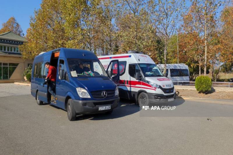 Ağdərənin Vəngli və Həsənriz kəndlərinə növbəti köç yola salınıb - FOTO