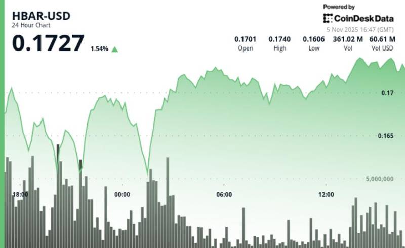 HBAR Tokeninin Qiymət Hədəfi $0.18: Həcmin Kəskin Artımı Çıxış Siqnalı Verir