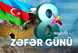Azərbaycanı ucaldan, xalqımızı məğrur edən, gələcəyimizə işıq salan Zəfər Xəbər şəkili