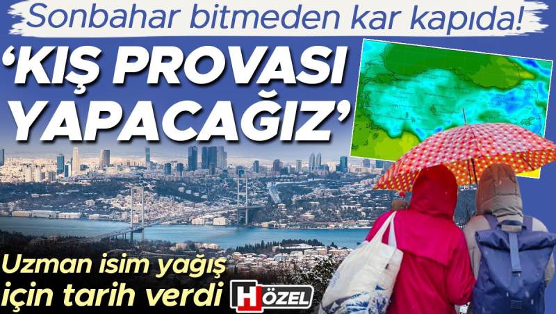 Payız bitmədən qar gəlir: Ekspert yağış üçün tarix açıqladı - "Qış məşqi edəcəyik"