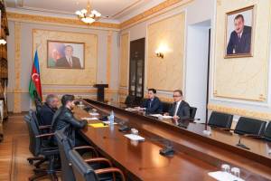 Ramin Məmmədov Bakıda vətəndaşları qəbul edib Xəbər şəkili