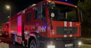 Bakıda yaşayış binasında baş verən yanğın söndürüldü Xəbər şəkili