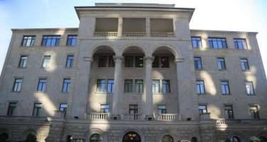 Müdafiə Nazirliyi icmal yaydı