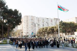 Zəfər Günü Abşeron rayonunda coşqu ilə qeyd olunub (FOTO)