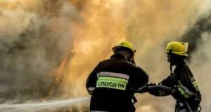 Yaşayış binasında yanğın oldu Xəbər şəkili