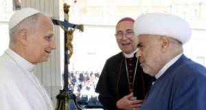 Allahşükür Paşazadə Roma Papası ilə görüşdü Xəbər şəkili