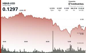 Hedera (HBAR) Kəskin Düşüş Yaşayır: Əsas Dəstək Səviyyələri Qırıldı və Satış Həcmi 98% Artır