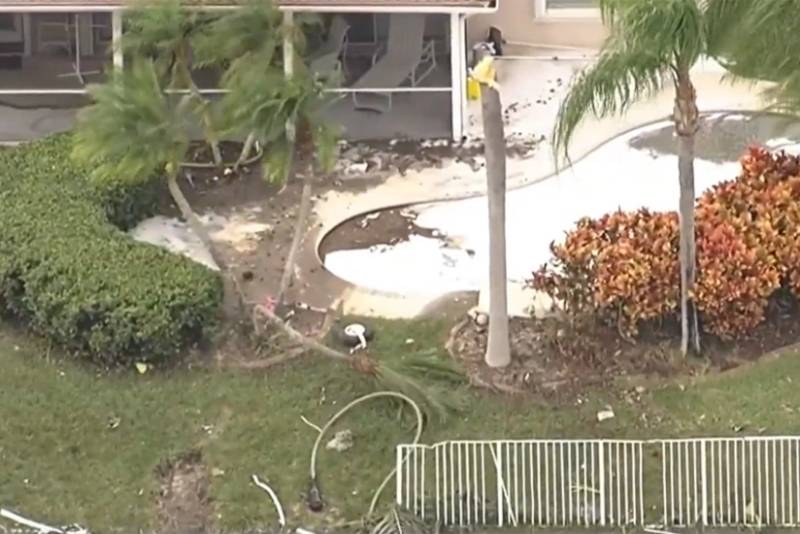 Floridada xilasetmə təyyarəsi qəzaya uğrayıb