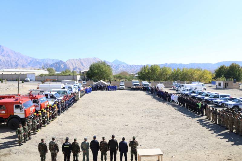 Naxçıvanda mülki müdafiə təlimi keçirilib - VİDEO