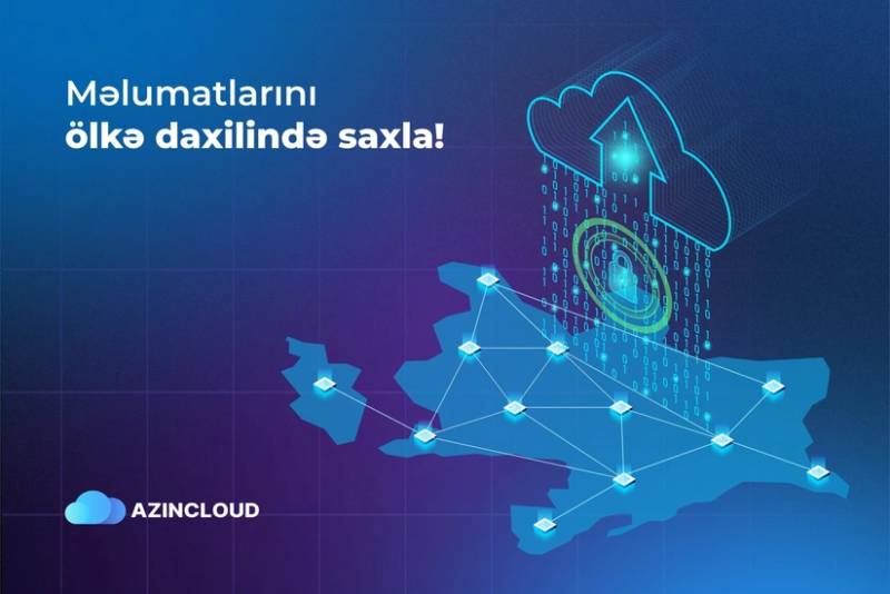 "AZINCLOUD" ilə məlumatlarını ölkə daxilində saxla!