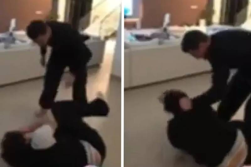 Dubayda Canlı Yayım Döyüşü: MMA Döyüşçüsü Subo'nu Yerə Sərdi və Üzr İstəməyə Məcbur Etdi