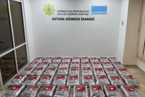 Astara gömrüyündə Avropaya gedən 456 kq narkotik aşkarlanıb