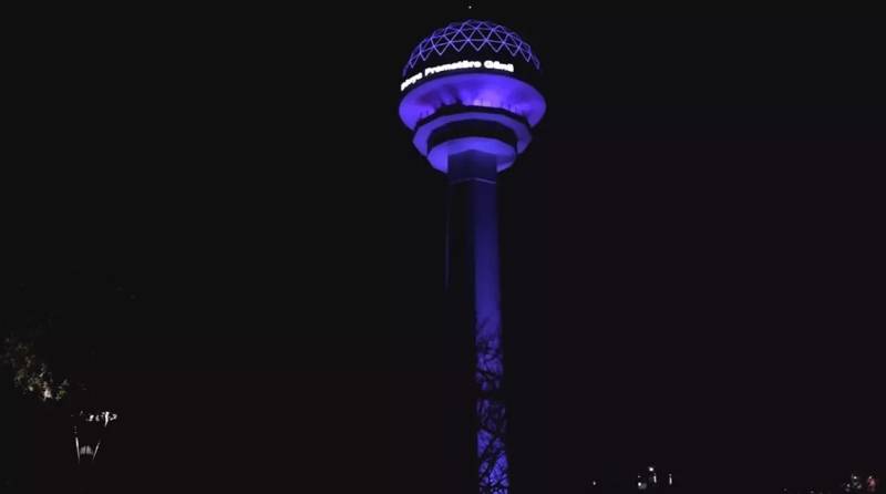 17 Noyabr Ümumdünya Vaxtından Əvvəl Doğuş Günü: Səhiyyə Nazirliyi Binaları Mor İşıqla İşıqlandırdı