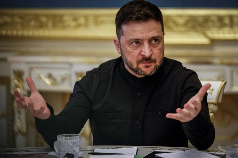 Zelenski bu həftə Vaşinqtona getməkdən imtina edib