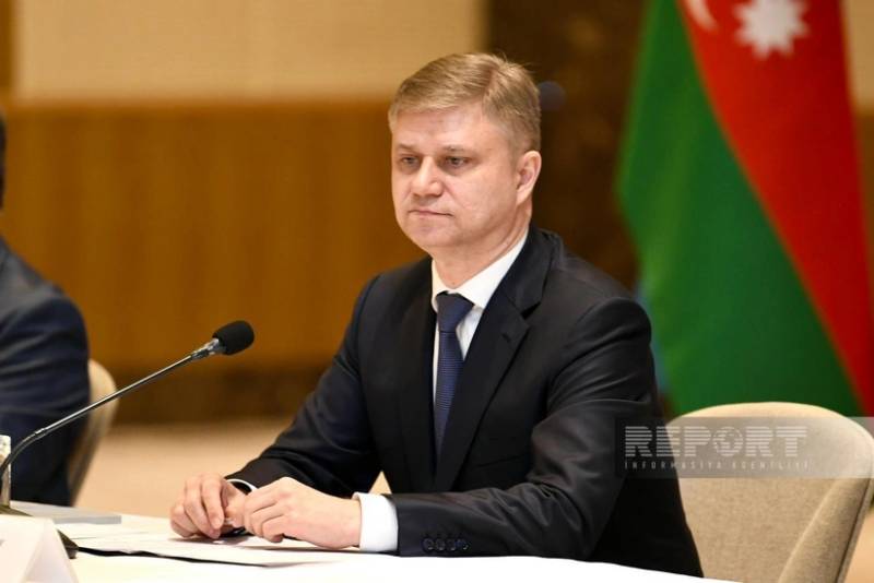 Oleq Belozyorov: "Şimal-Cənub" dəhlizi ilə Azərbaycan ərazisindən tranzit 58 % artıb