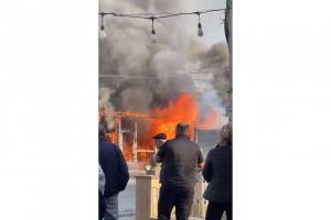 FHN Maştağadakı yanğınla bağlı məlumat yayıb - VİDEO - YENİLƏNİB