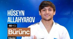 Azərbaycan cüdoçusu Qran-Pri turnirində bürünc medal qazandı