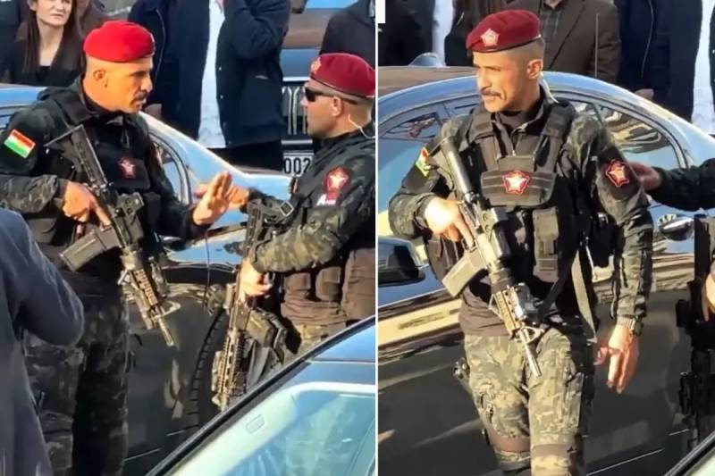 Barzaninin Silahlı Mühafizələri Cizredə Gərginlik Yaratdı: Daxili İşlər Nazirliyi İstintaqa Başladı Xəbər şəkili