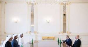 Prezident BƏƏ-nin bir sıra şirkət rəhbərlərini qəbul edib