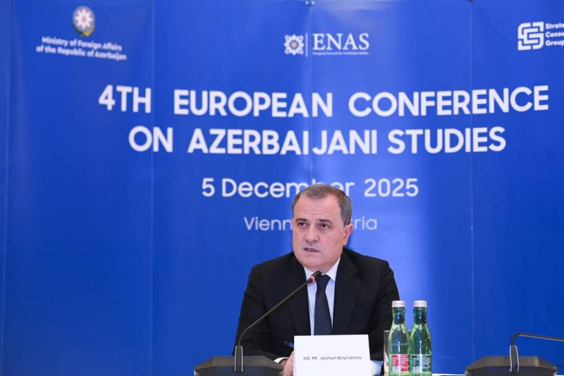 Ceyhun Bayramov Vyanada keçirilən 4-cü Avropa Azərbaycanşünaslıq Konfransında çıxış edib (FOTO)