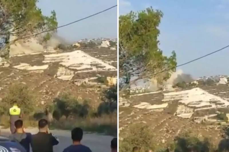 İsrailin Livana Yenidən Zərbələri: Bölgədən İlkin Görüntülər Xəbər şəkili