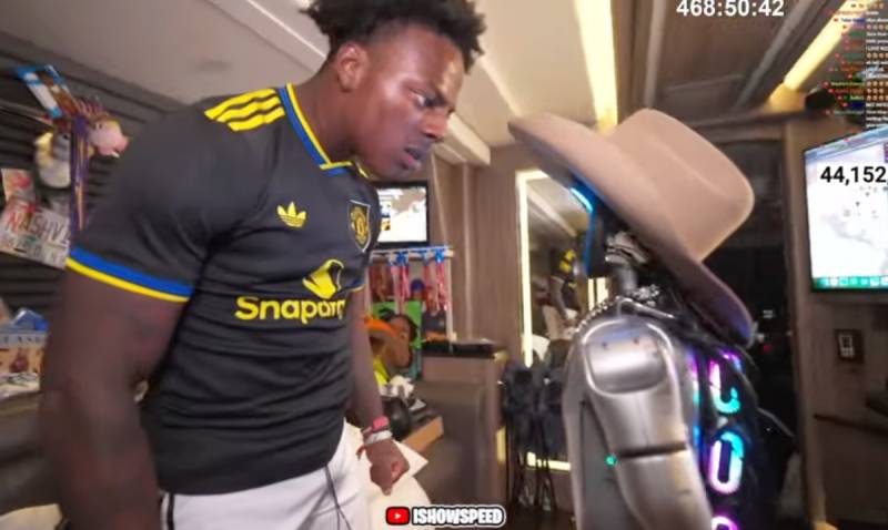 Məşhur Youtuber İShowSpeed, Canlı Yayımda Humanoid Rizzbotu Zədələdiyi üçün Məhkəməyə Verildi