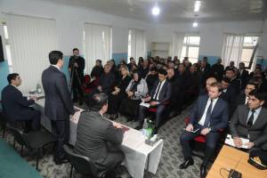 Xaçmaz rayonunun Yergüc kəndində növbəti səyyar qəbul keçirilib (FOTO)