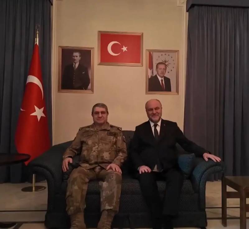 Türkiyə Baş Qərargah Rəisi Selçuk Bayraktaroğlu Suriyanın Paytaxtı Şamda Həmkarları İlə Görüşüb Xəbər şəkili