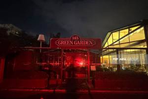 Bakıda restoranda baş verən yanğın söndürülüb - FOTO - YENİLƏNİB Xəbər şəkili