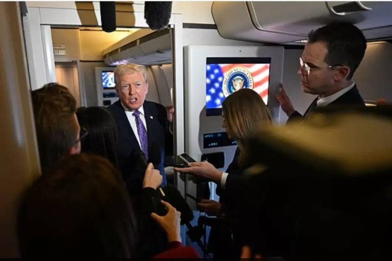 Tramp MRT nəticələri ilə bağlı suallara əsəbiləşdi: Jurnalistlərə ağır təhqirlər yağdırdı Xəbər şəkili